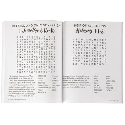 Peace of Mind Bible Word Search Names of Jesus-374697
