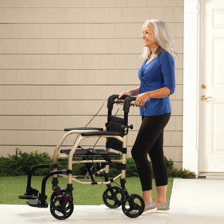 LivingSURE™ Aluminum Transport Chair-375675