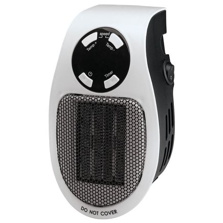 Plug-In Portable Mini Heater By LivingSURE™-375850