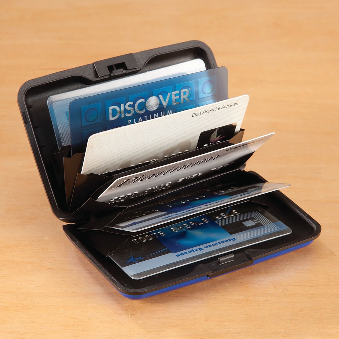 RFID Aluminum Credit Card Holder-376623