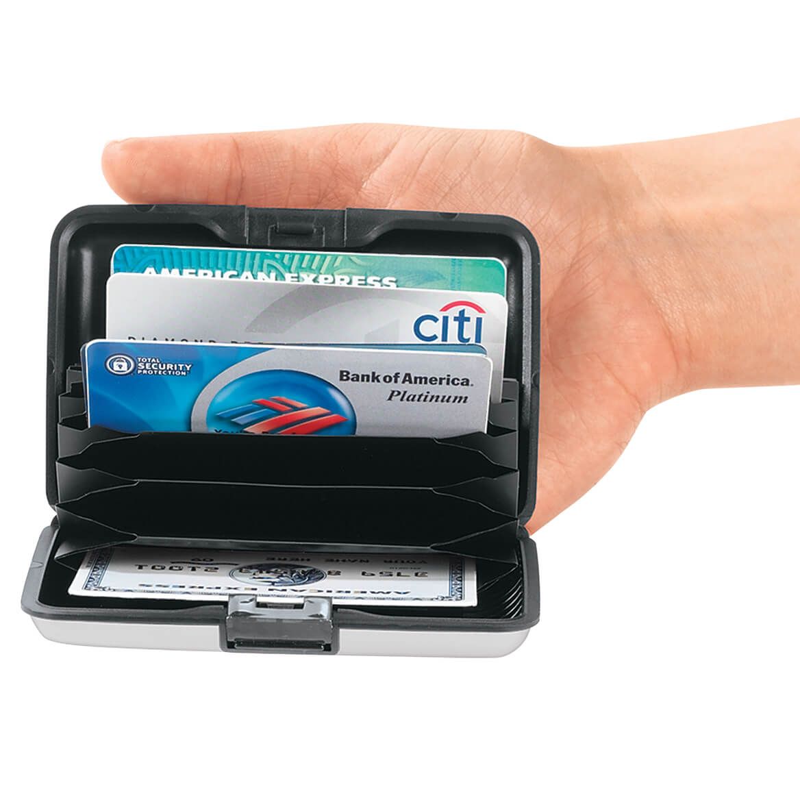 RFID Aluminum Credit Card Holder-376623