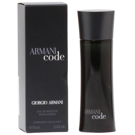 View product details for Armani Black Code by Giorgio Armani for Men EDT, 2.5 fl. oz.