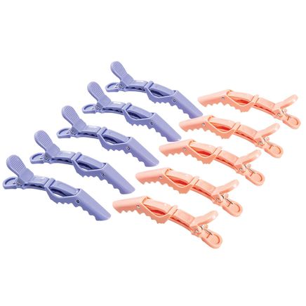View product details for Beautyful™ Pro Style Alligator Hair Clips, Set of 10
