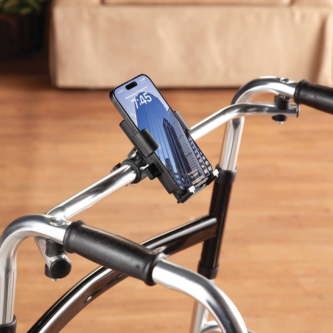 LivingSURE™ Walker and Rollator Cell Phone Holder-377504