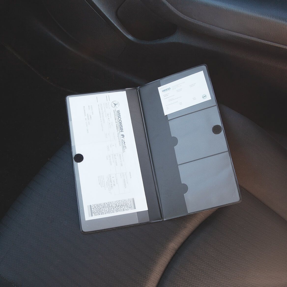 Large Auto Insurance and Registration Holder by LivingSURE™-377746