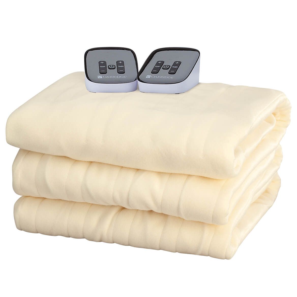 Digital Comfort Fleece Heated Blanket by OakRidge™-377988