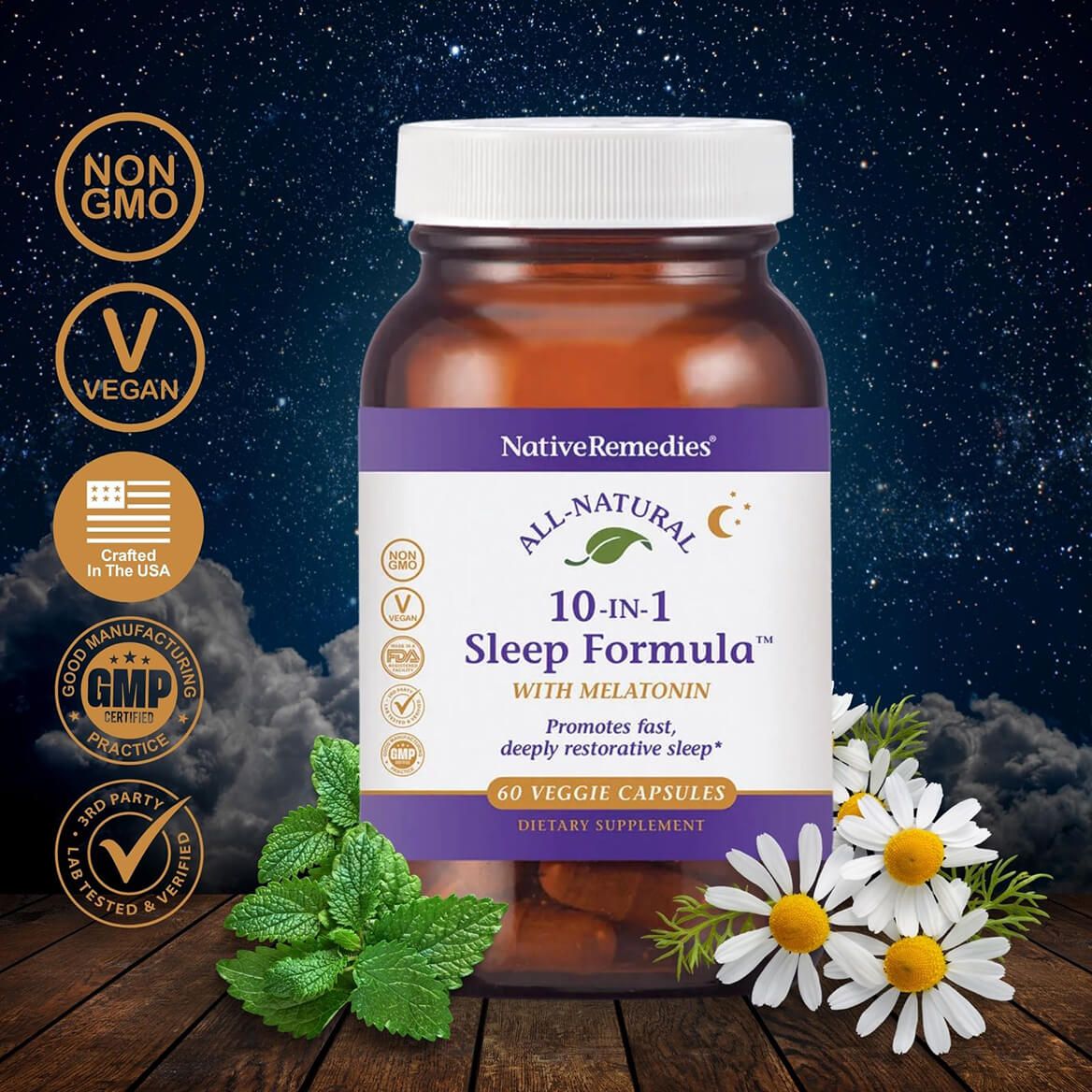 Native Remedies® 10-In-1 Sleep Formula™-378277