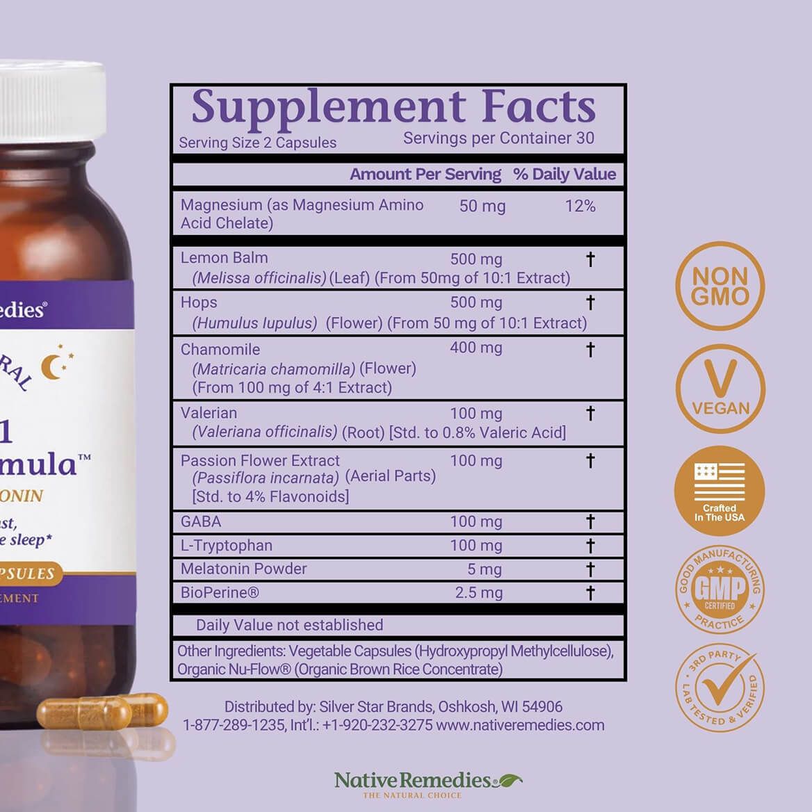 Native Remedies® 10-In-1 Sleep Formula™-378277
