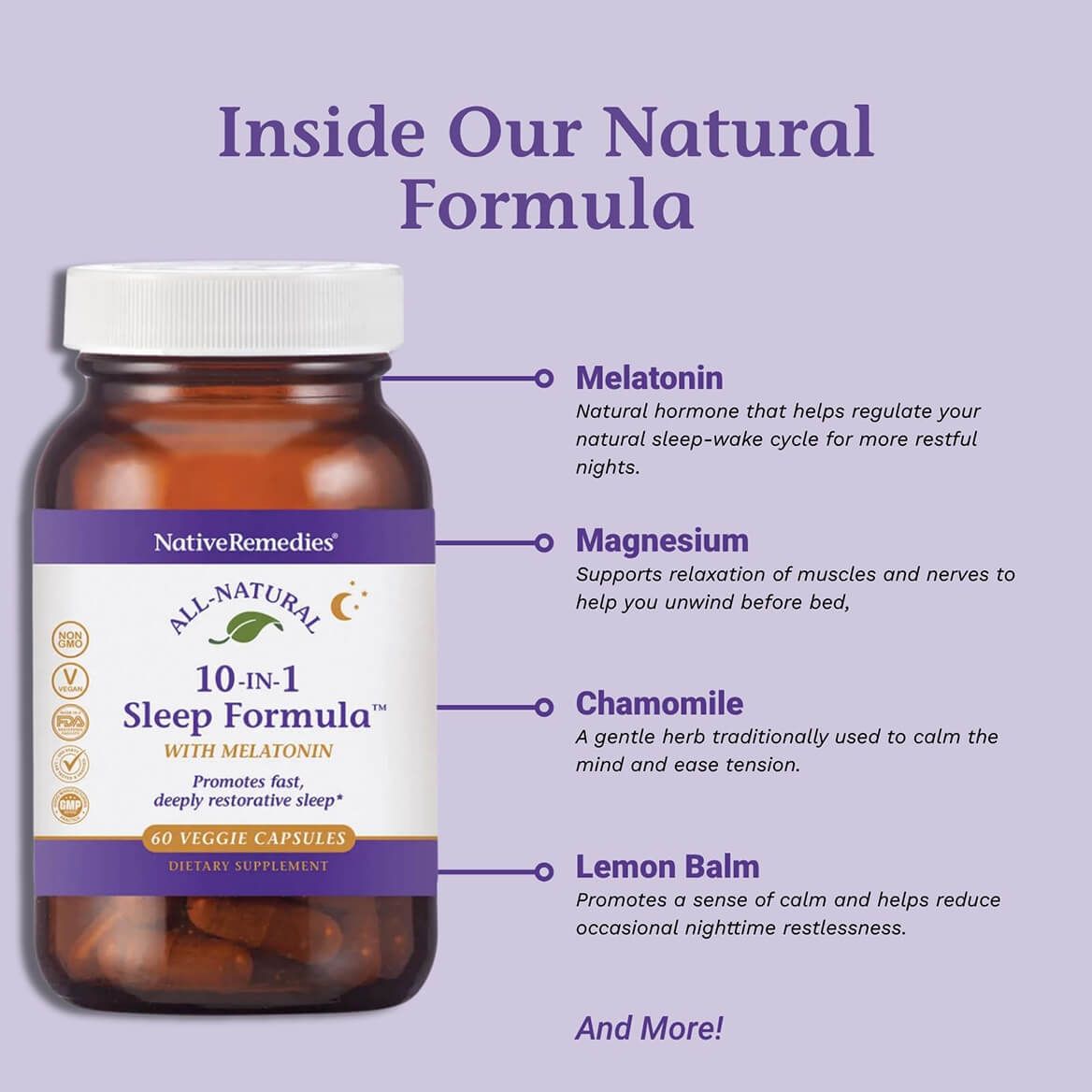 Native Remedies® 10-In-1 Sleep Formula™-378277