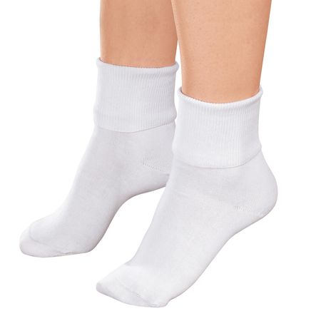 View product details for Buster Brown® Women's Cotton Toe Stretch Socks, 3 Pairs