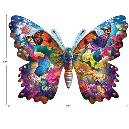 500-Pc. Butterfly Shaped Puzzle-378587