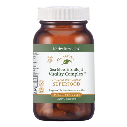 NativeRemedies® Sea Moss & Shilajit Vitality Complex™-378628