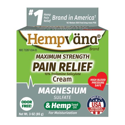 Hempvana® Pain Relief Cream Magnesium-380174