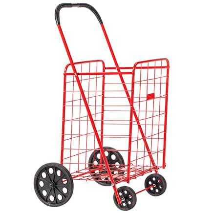 Deluxe Steel Shopping Cart-303496