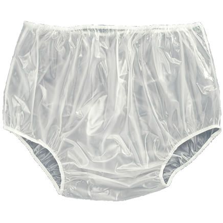 Adult Waterproof Vinyl Incontinence Pants Plastic Knickers Underwear Clear  | eBay