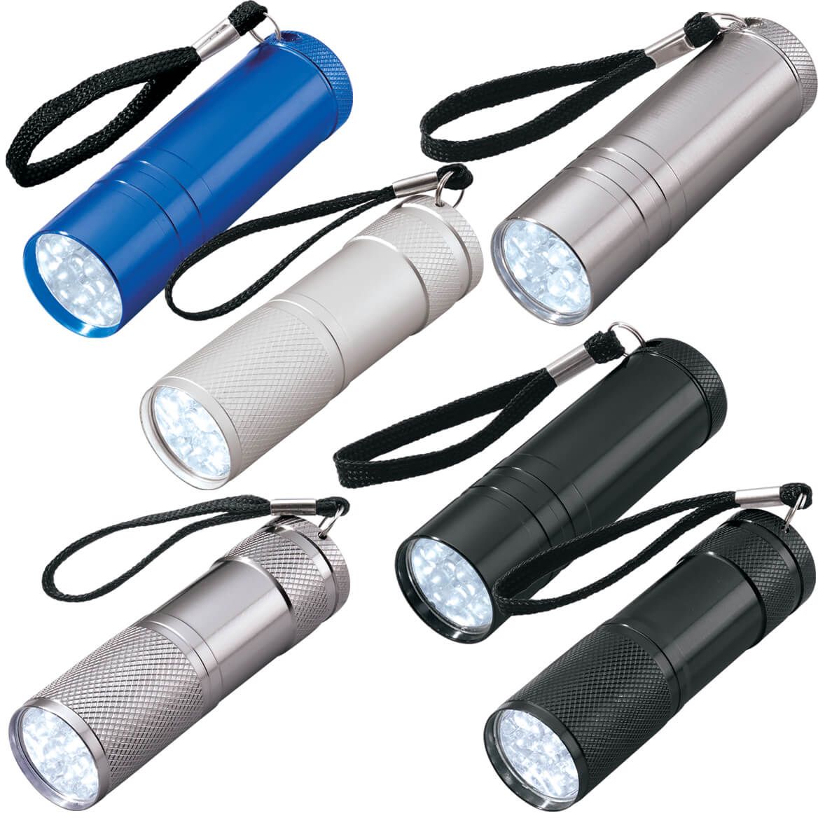 6 Pc LED Flashlight Set + '-' + 338232