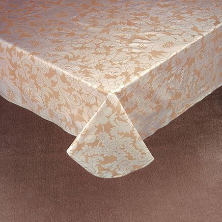 Bordeaux Floral Vinyl Table Cover-344552