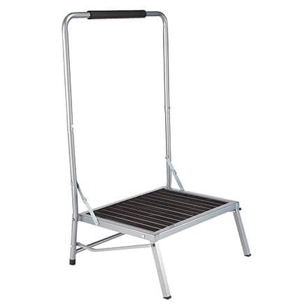 LivingSURE™ Extra Wide Folding Step Stool with Handle-344953
