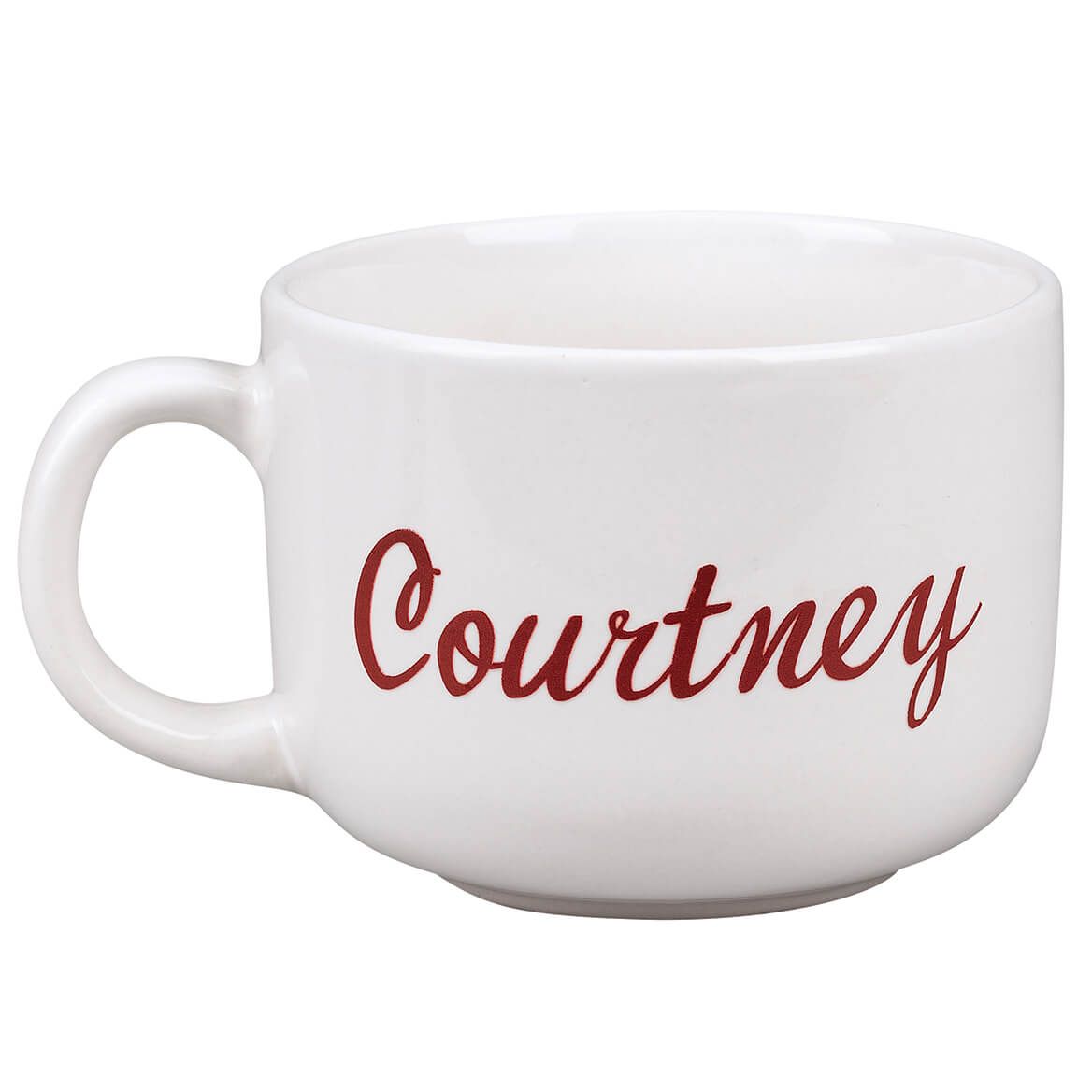 Personalized Script Soup Mug, 22 oz. + '-' + 345434