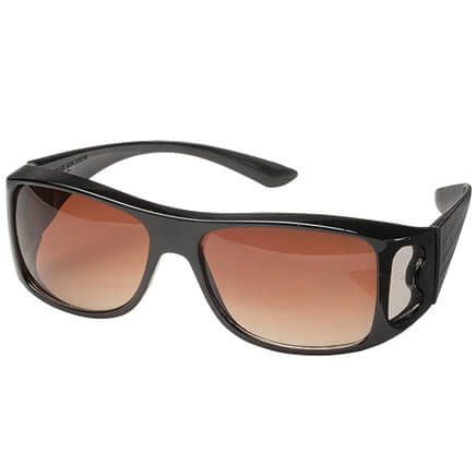 Clear View Wraparound Sunglasses-345672
