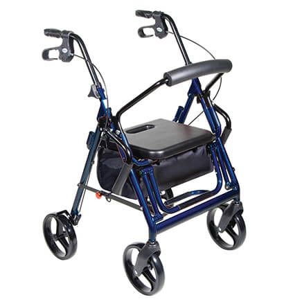 Transport Chair and Rollator in 1-348709