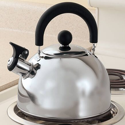 Stainless Steel Whistling Tea Kettle by Home-Style Kitchen™-353542