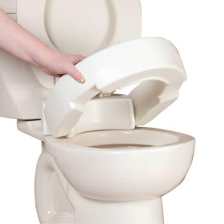 Hinged Toilet Seat Riser-355526