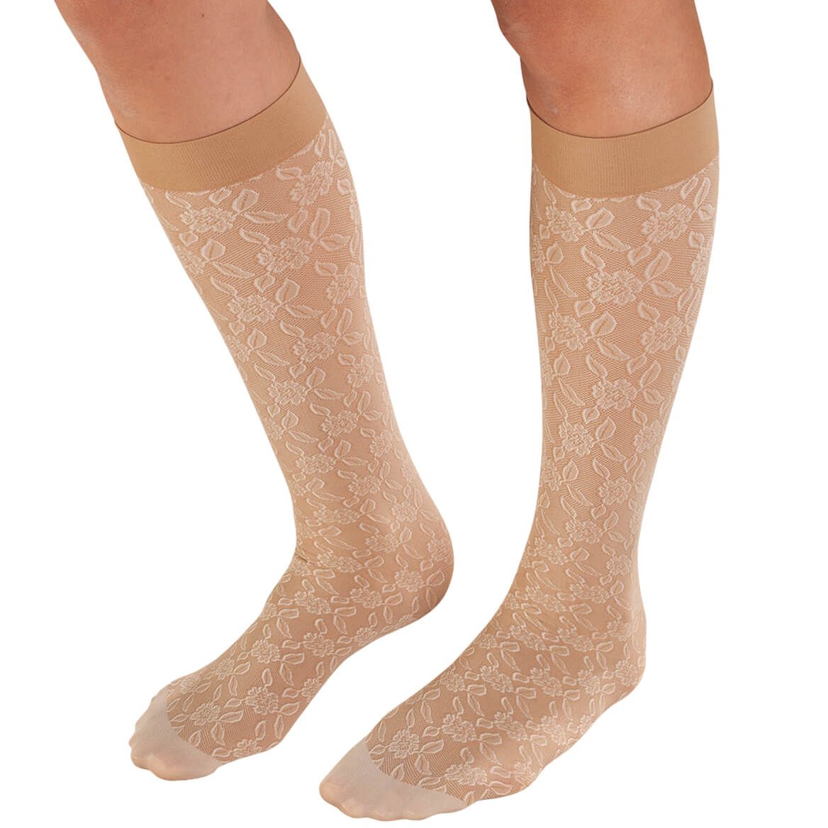 Celeste Stein Lace Compression Socks, 8-15 mmHg + '-' + 362443