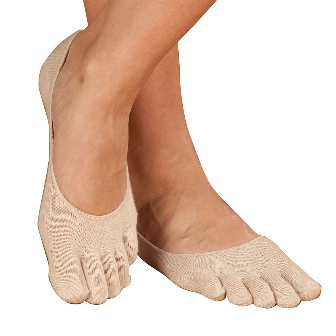 5 Pairs Toe Separator Socks Foot Alignment Socks with Toe