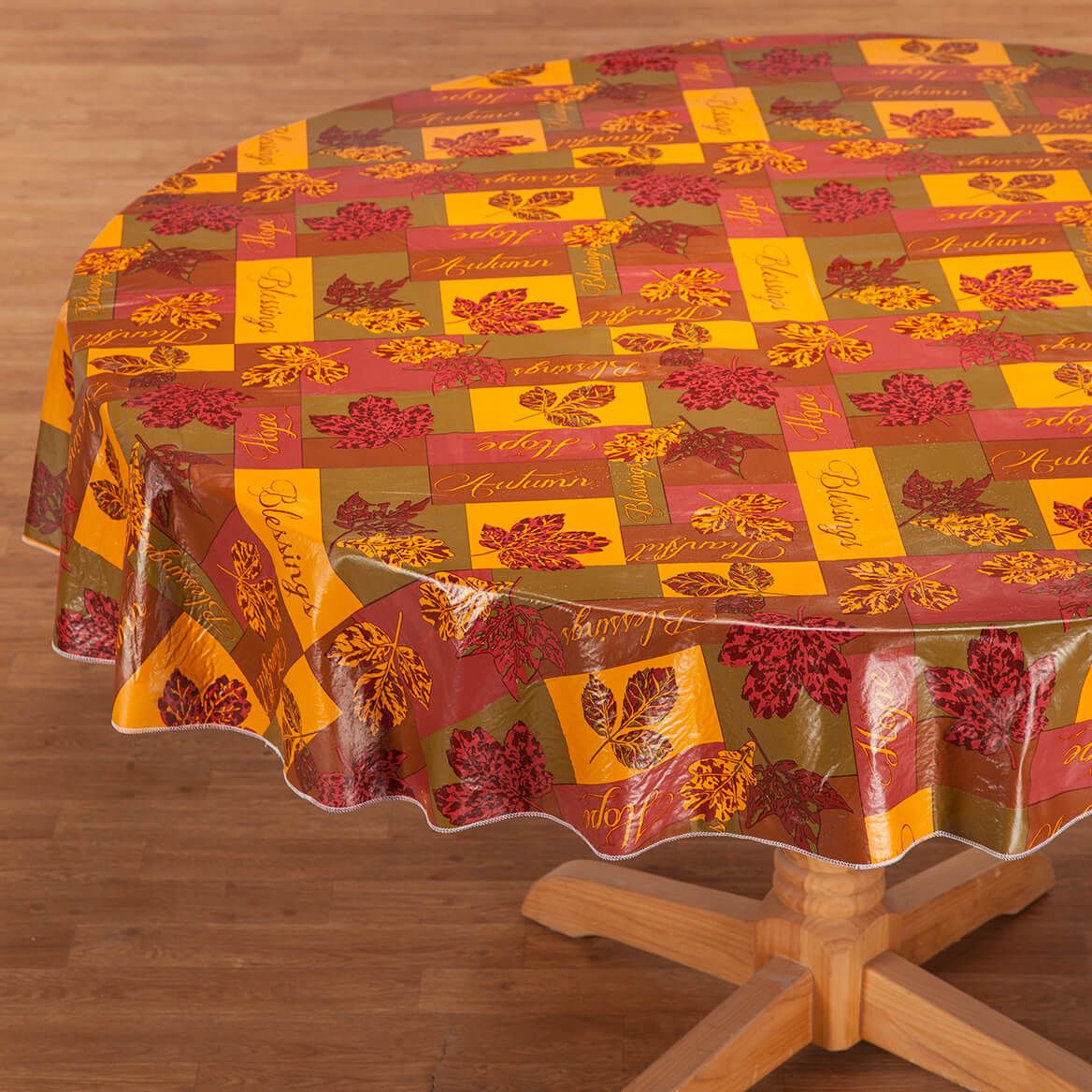 Falling Leaves Blessings Table Cover + '-' + 363829