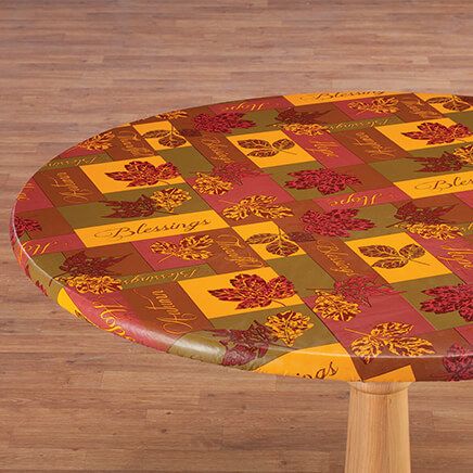 Falling Leaves Blessings Elasticized Table Cover-364100
