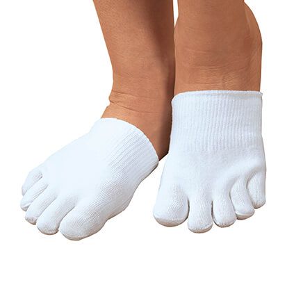 Silver Steps™ Closed Toe Gel Socks-365441