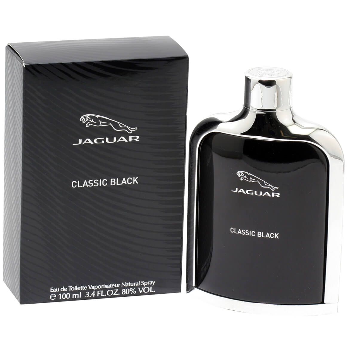 Jaguar Classic Black for Men EDT, 3.4 oz. + '-' + 366851