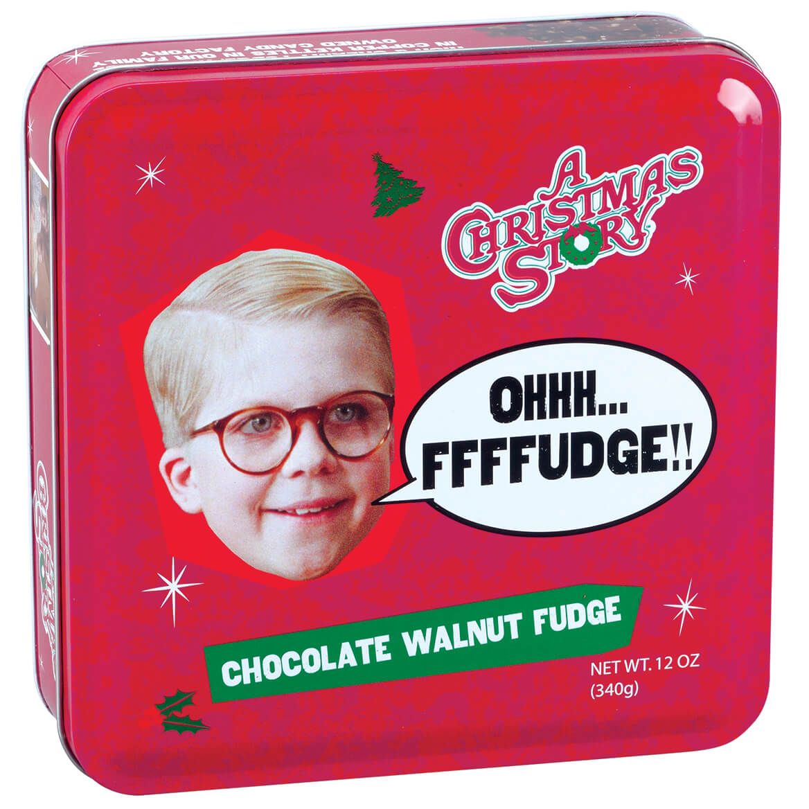 A Christmas Story Fudge Tin, Chocolate Walnut, 12oz. + '-' + 368945