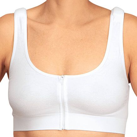 Easy Comforts Style™ Cooling Zip Front Bra-369234