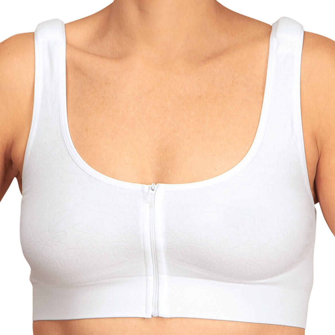 Easy Comforts Style™ Cooling Zip Front Bra + '-' + 369234