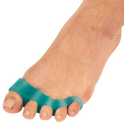 Open Toe Separator Spacer Socks 1Pr & Silicone Big Toe Protector 1Pr