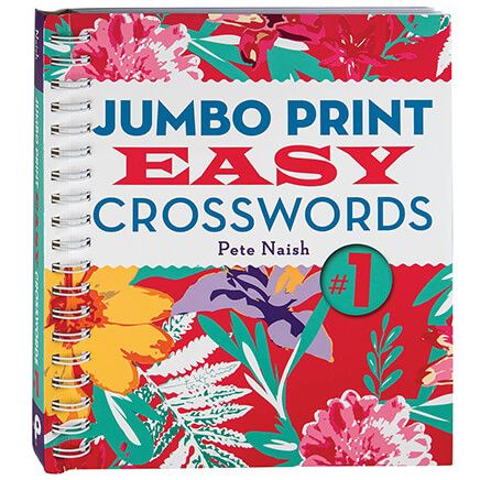 Jumbo Print Easy Crosswords #1-369490