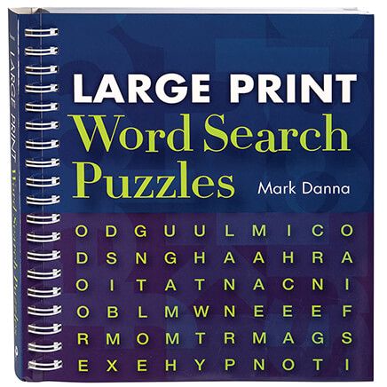 Large Print Word Search Puzzles-369491