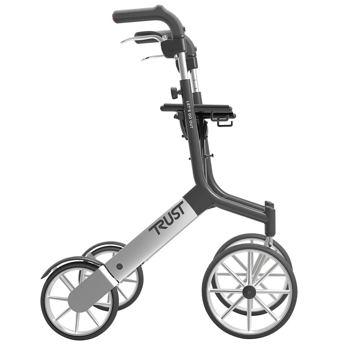 Trust Care Let's Go Out Outdoor Rollator + '-' + 370776