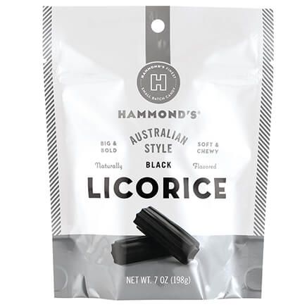 Hammonds® Australian Style Black Licorice, 7oz.-370785