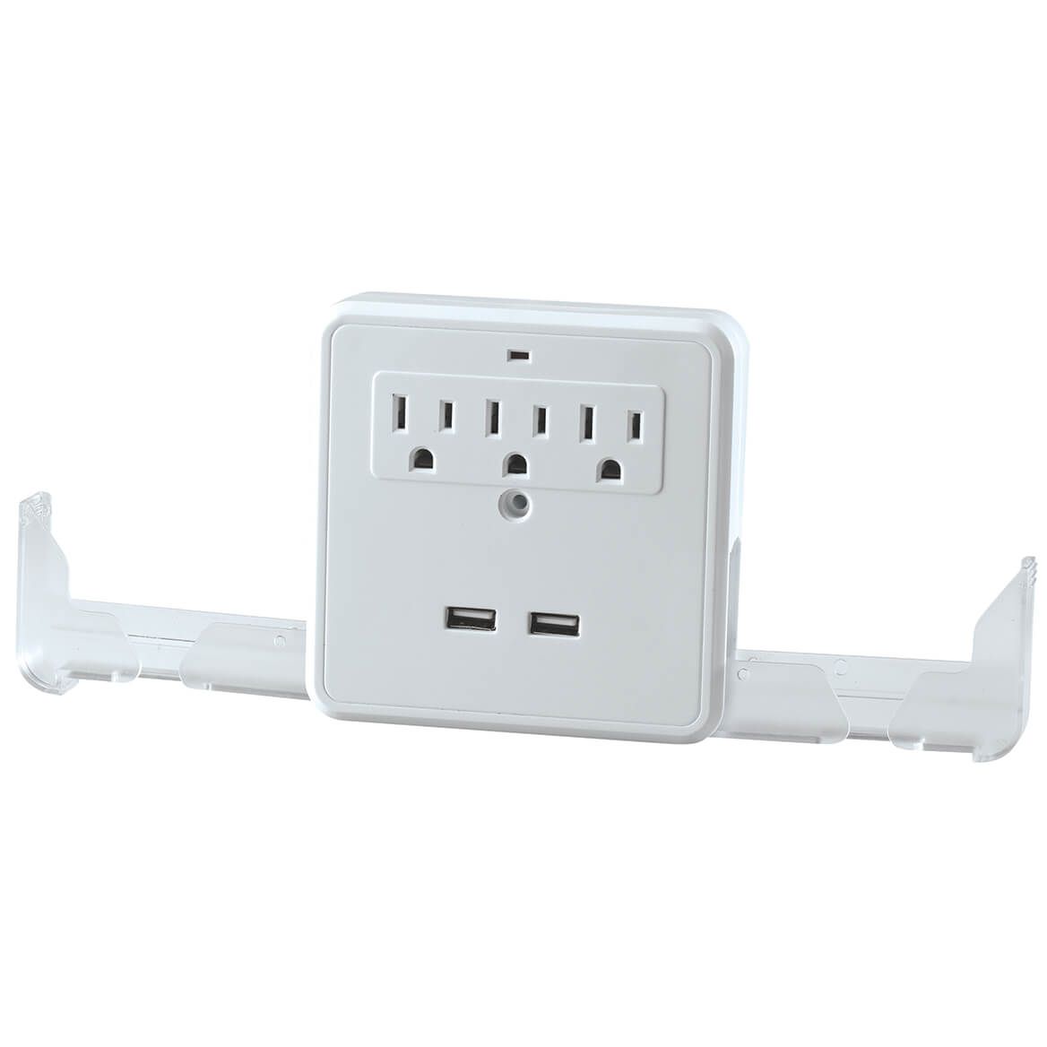 LivingSURE™ Charging Station with USB Ports and Surge Protector + '-' + 370941