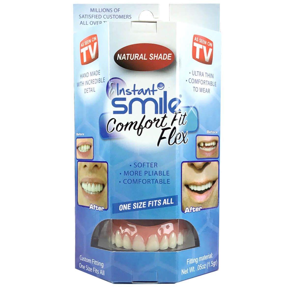 Instant Smile™ Comfort Fit Flex Upper Veneer Natural White + '-' + 371252