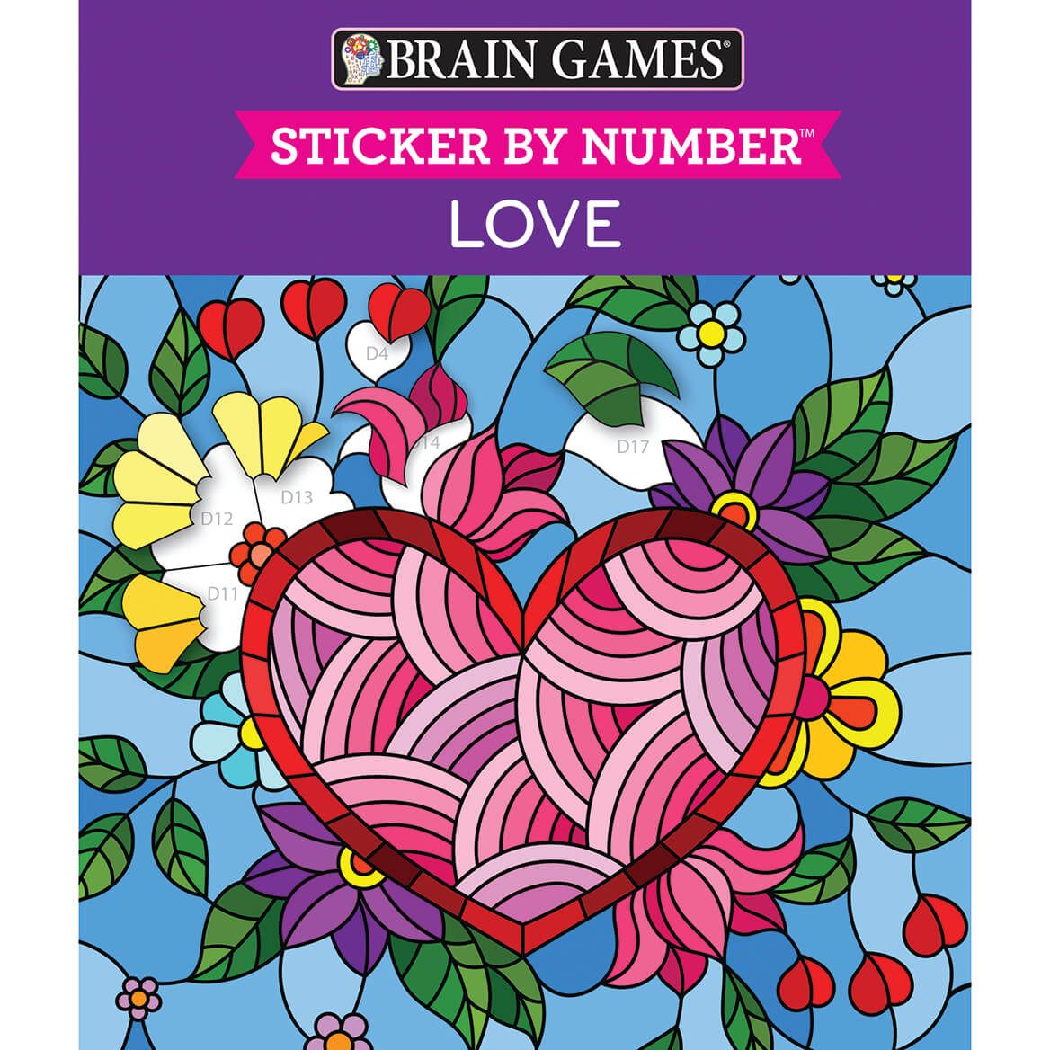 Brain Games® Sticker-By-Number Faith Books + '-' + 371338