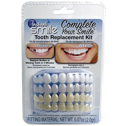 Instant Smile™ Complete Your Smile™ Tooth Replacement Kit-371589