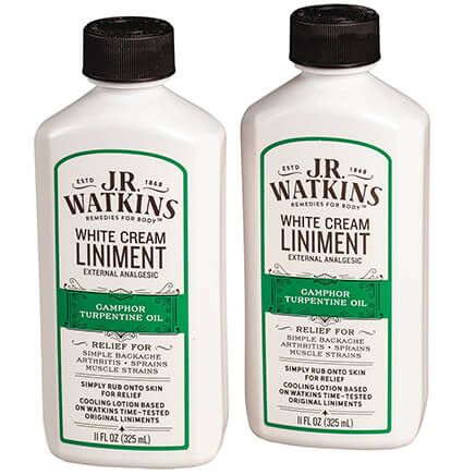 Watkins® White Cream Liniment 11 oz., Set of 2-371672