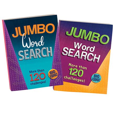 Jumbo Word Search 320-Pg. Books, Set of 2-372204