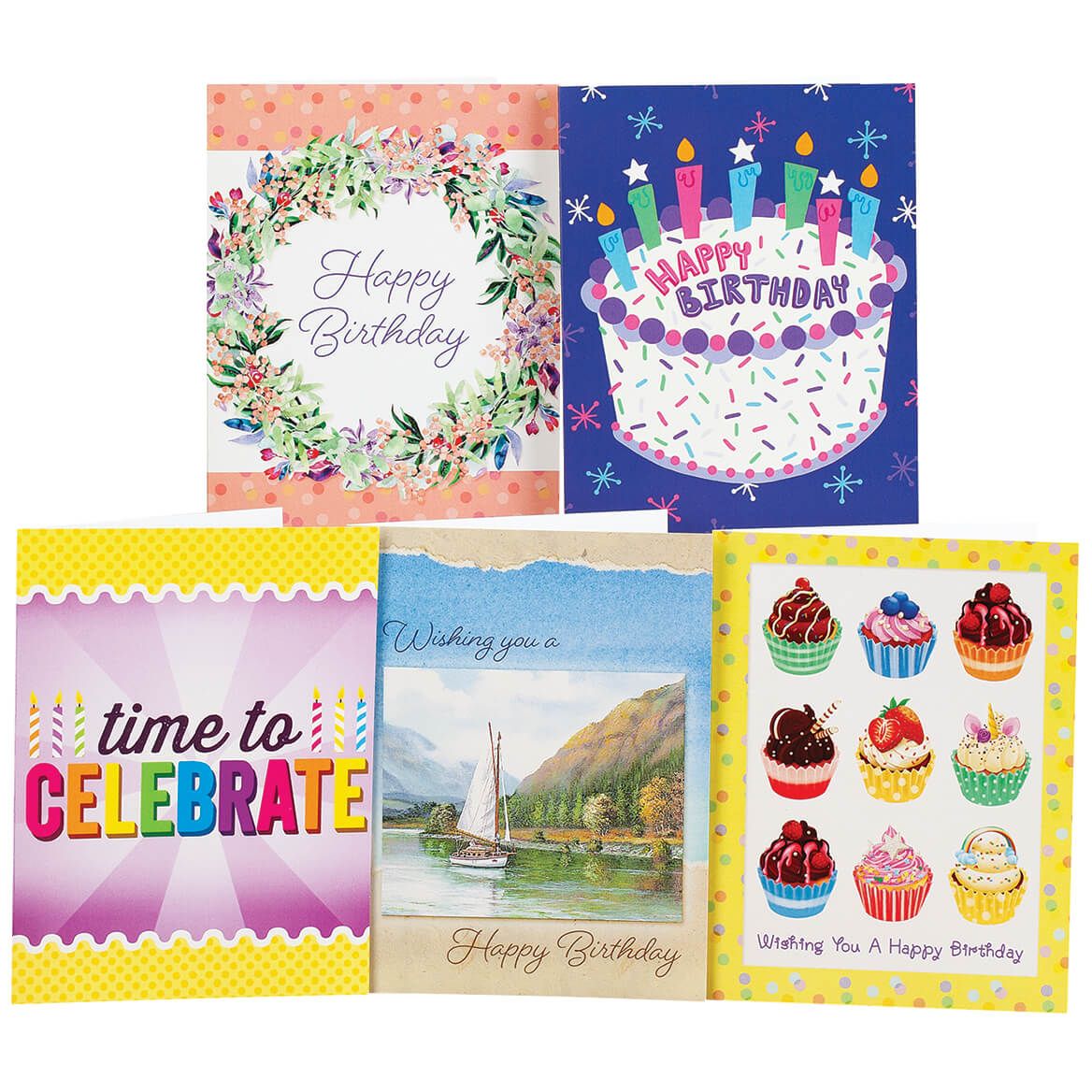 Birthday Card Variety Pack, Set of 20 + '-' + 372256
