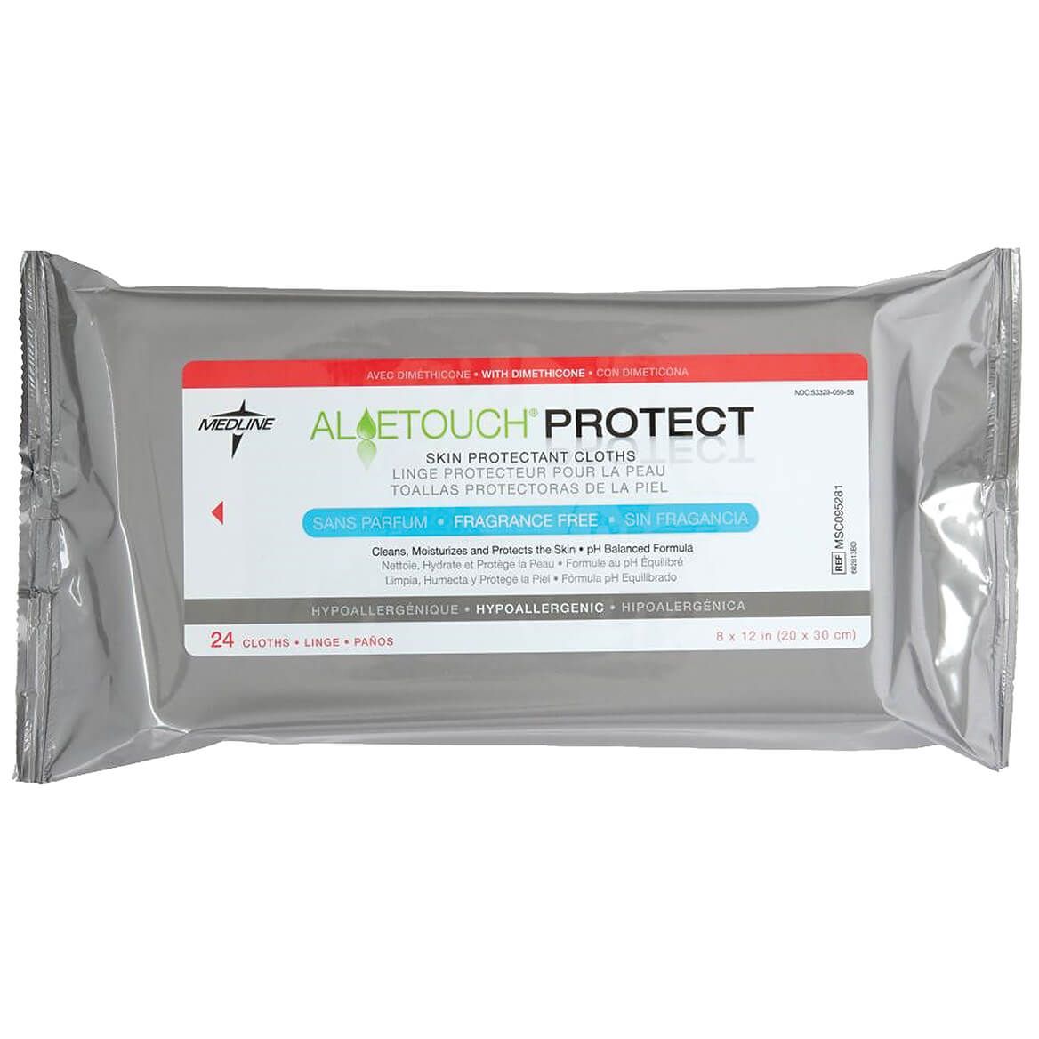Aloetouch Protect Skin Protectant Wipes, Pack of 24 + '-' + 372278
