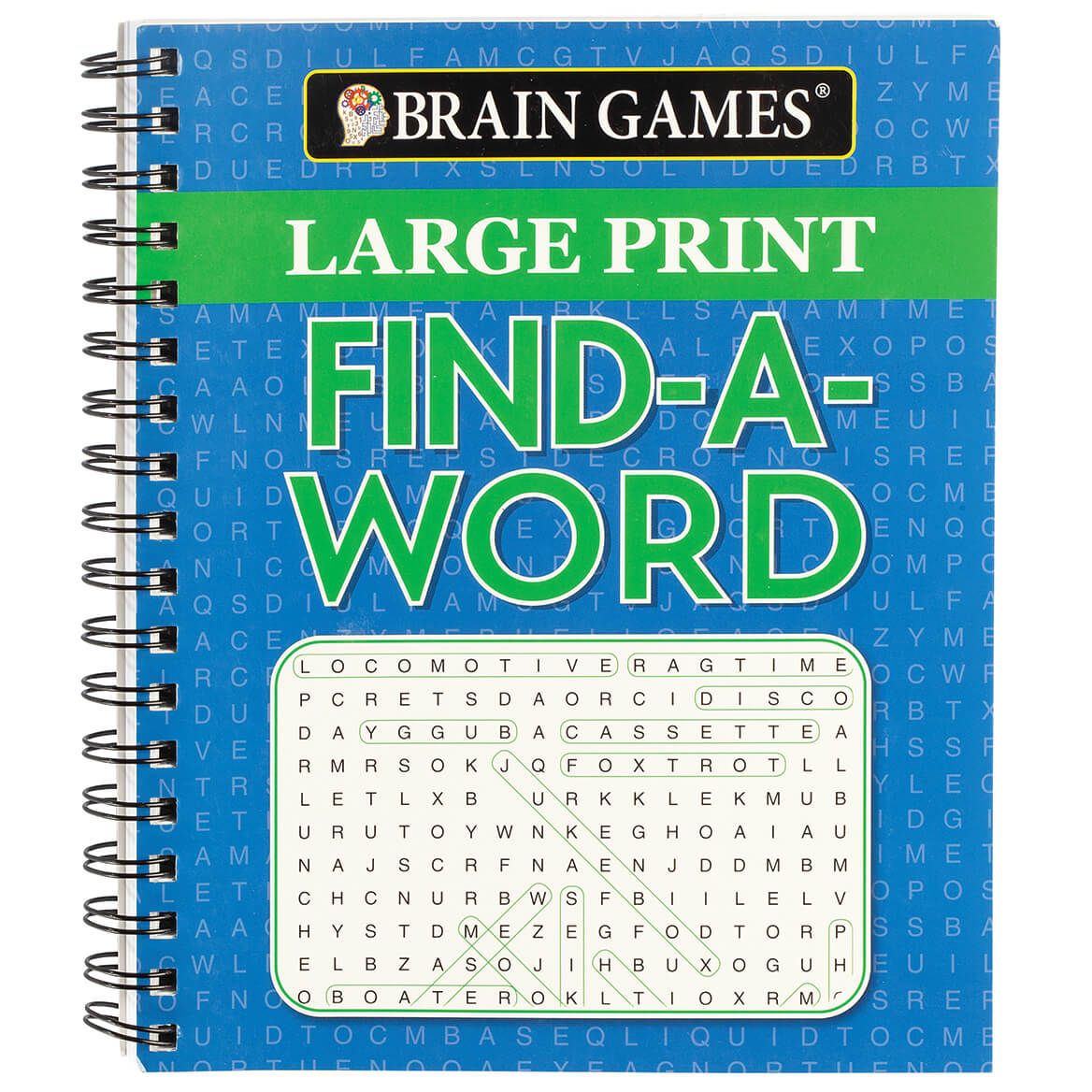 Brain Games™ Large Print Find-A-Word Book + '-' + 372563